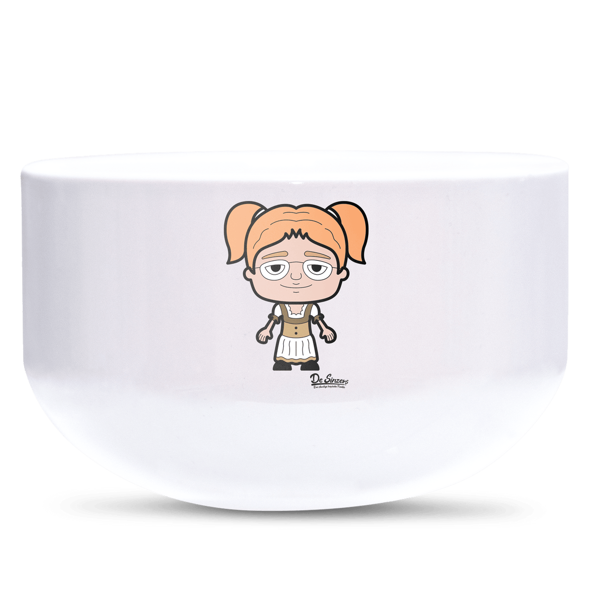 Die Jung Sinzerin Grundfiguren Keramik Mueslischale Weiss 600ml Staffelberg Front