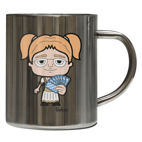 Die Jung Sinzerin Schafkopfen Edelstahl Kaffeetasse 400ml Grosser Arber Front