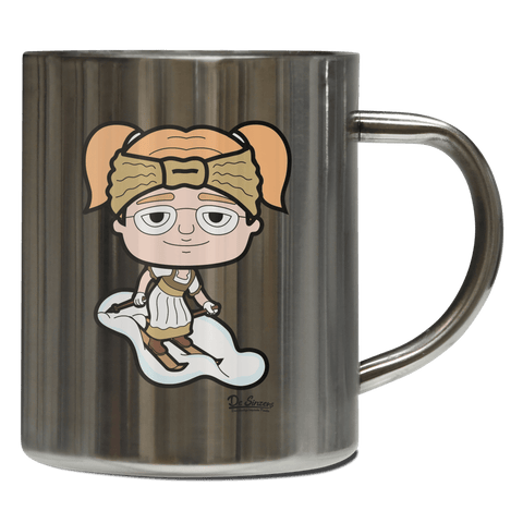 Die Jung Sinzerin Skifahrer Edelstahl Kaffeetasse 400ml Grosser Arber Front