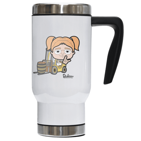 Die Jung Sinzerin Staplerfahrer Edelstahl Thermobecher To Go 500ml Weiss Kindlwand Front