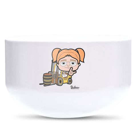 Die Jung Sinzerin Staplerfahrer Keramik Mueslischale Weiss 600ml Staffelberg Front