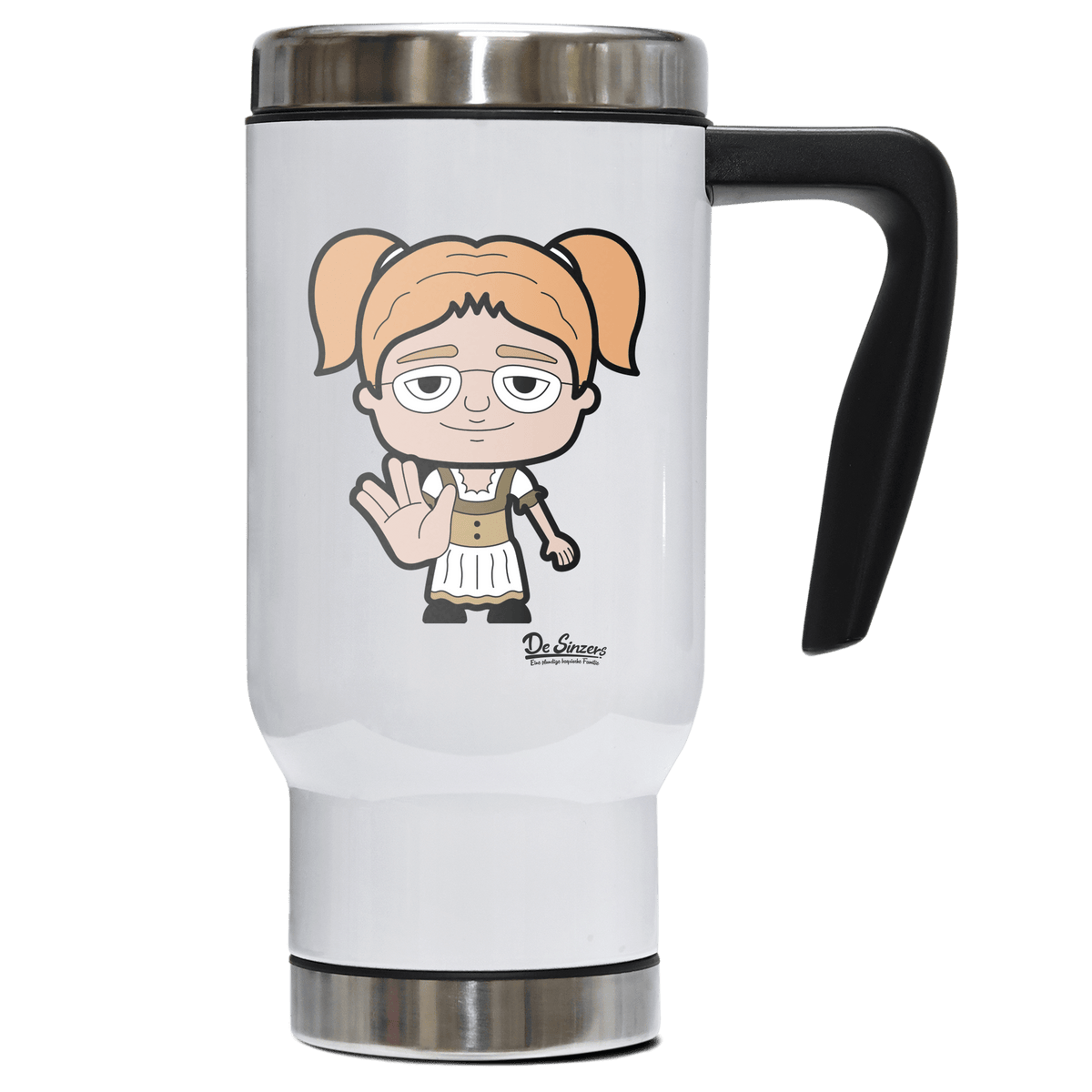 Die Jung Sinzerin Star Trek Fingers Edelstahl Thermobecher To Go 500ml Weiss Kindlwand Front