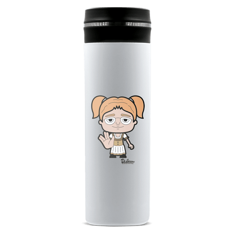 Die Jung Sinzerin Star Trek Fingers Edelstahl Thermoflasche 450ml Weiss Geigelstein Front