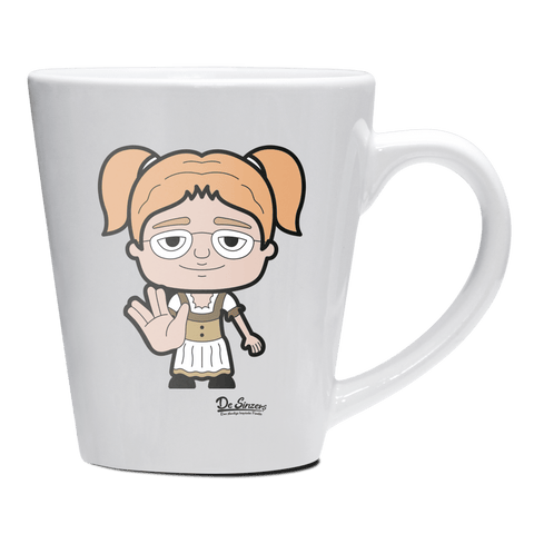 Die Jung Sinzerin Star Trek Fingers Keramik Kaffeetasse 200ml Weiss Herzogstand Front