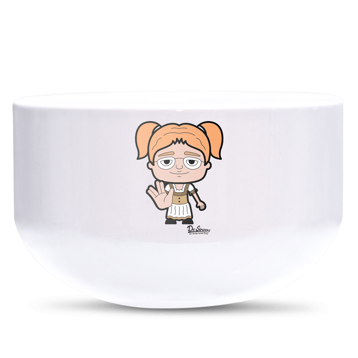 Die Jung Sinzerin Star Trek Fingers Keramik Mueslischale Weiss 600ml Staffelberg Front