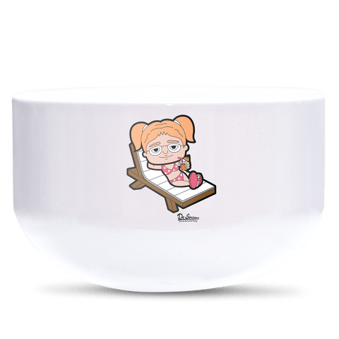 Die Jung Sinzerin Summer Edition Keramik Mueslischale Weiss 600ml Staffelberg Front