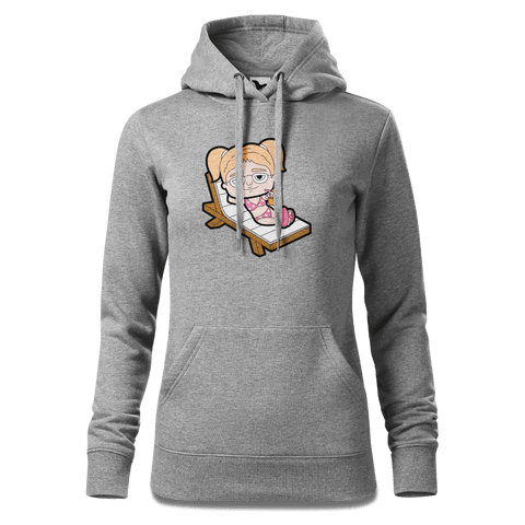 Die Jung Sinzerin Summer Edition Sweatshirt Hoody Damen Grau Meliert Kieling Front