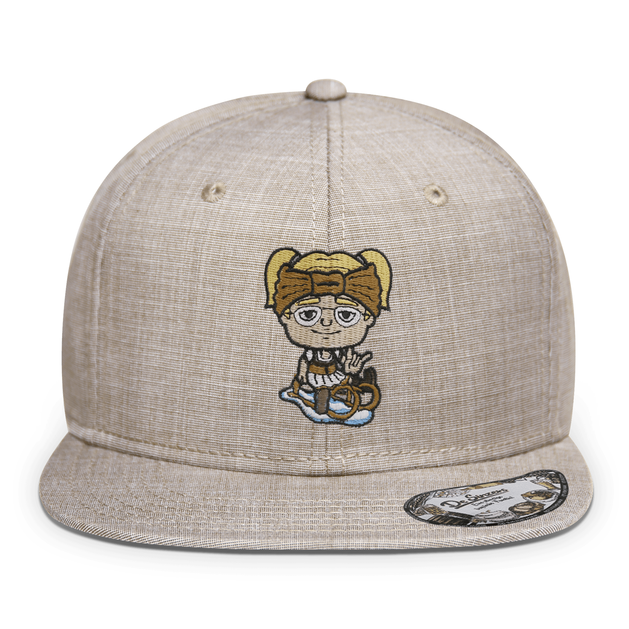 Die Jung Sinzerin Winter Edition Cap Erwachsene Beige Meliert Eitzing Front