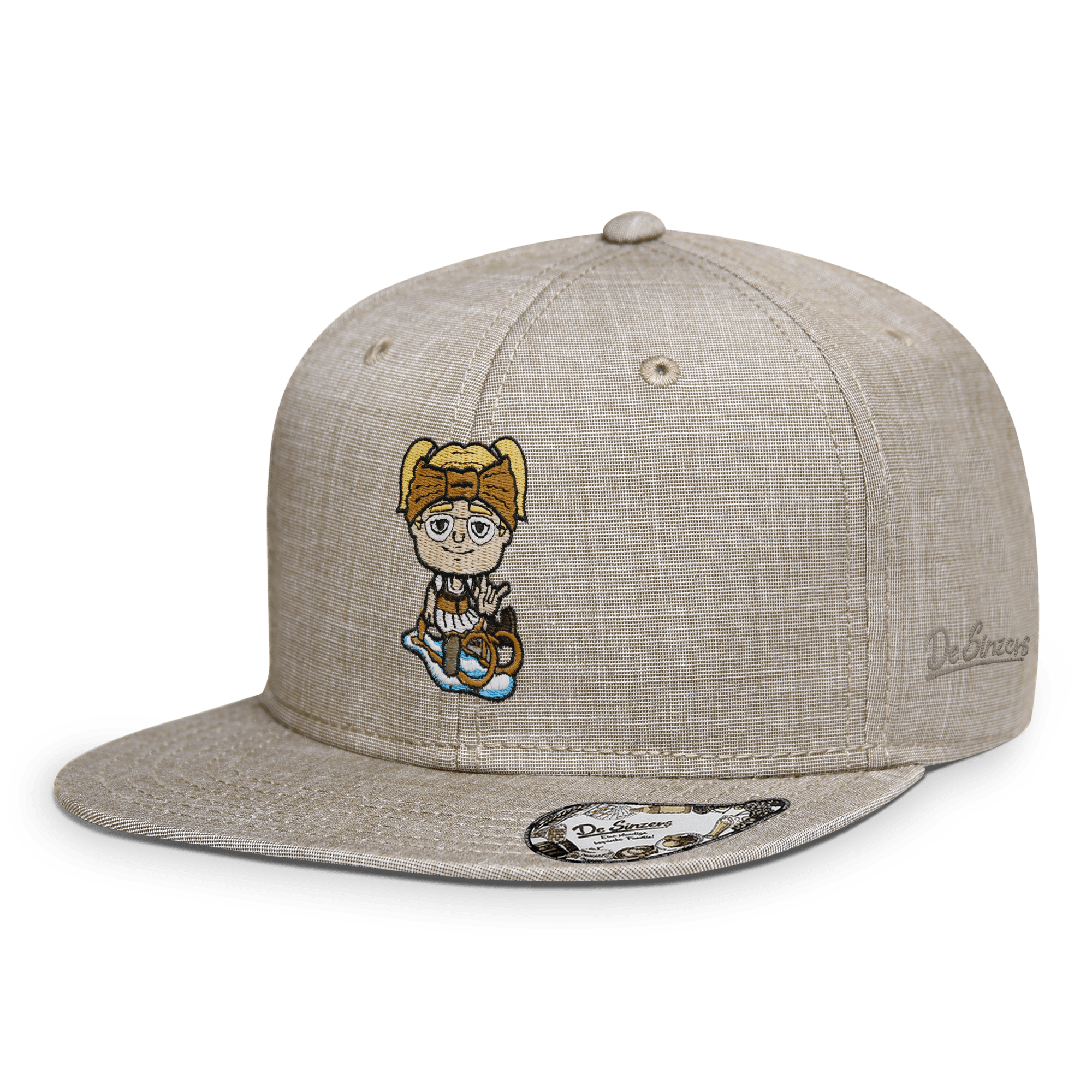 Die Jung Sinzerin Winter Edition Cap Erwachsene Beige Meliert Eitzing Oblique