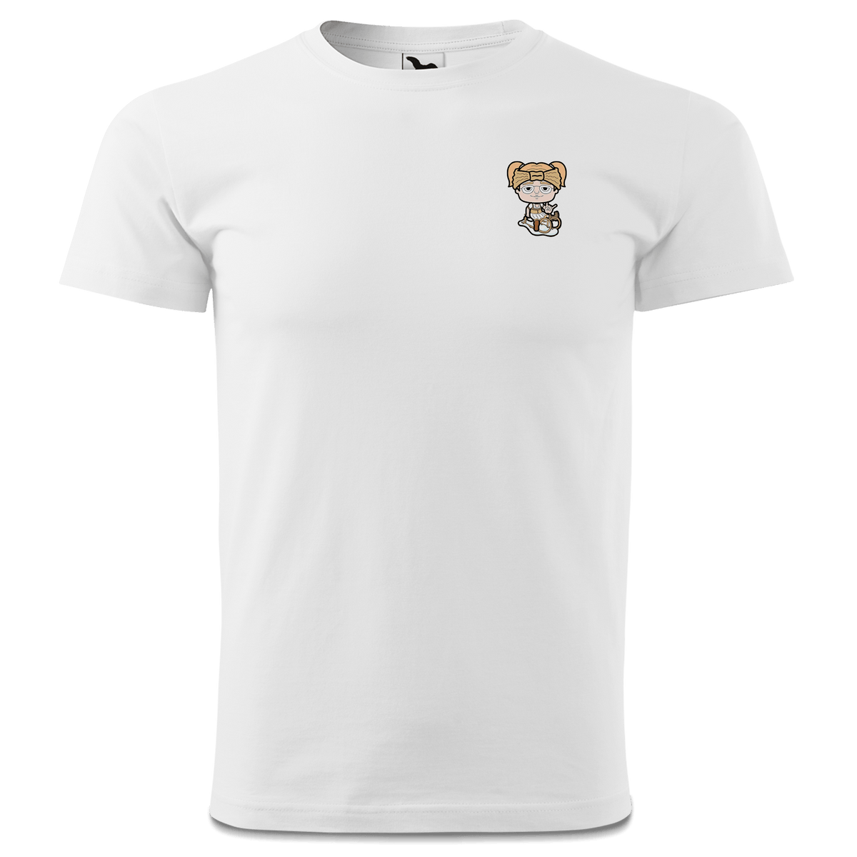 Die Jung Sinzerin Winter Edition T Shirt Herren Weiss Landlmuehle Front