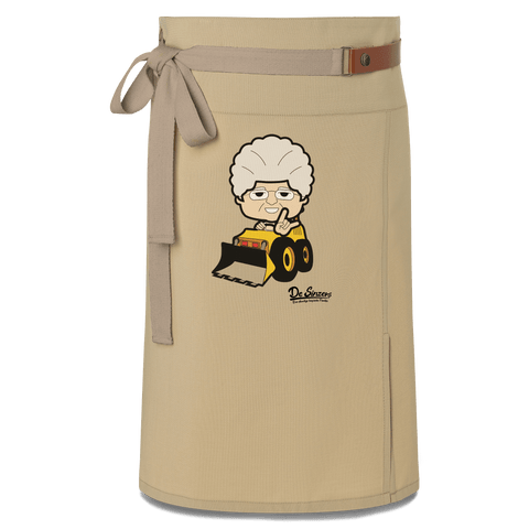Die Oid Sinzerin Baggerfahrer Schuerze Vorbinder Sand Nendlberg Front