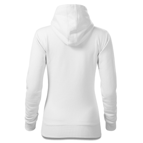 Die Oid Sinzerin Bayrisches Mundtuch Sweatshirt Hoody Damen Weiss Eckenholz Back