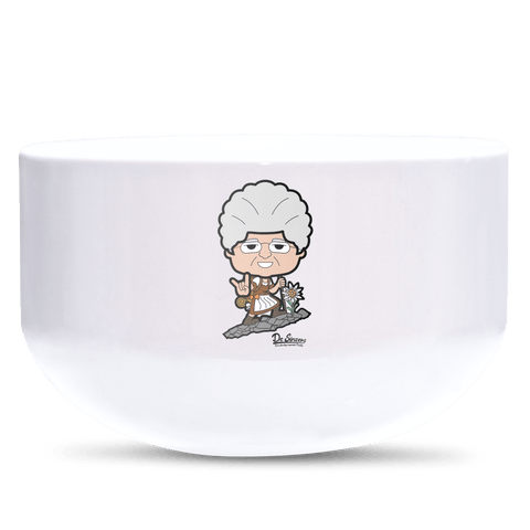 Die Oid Sinzerin Bergsteiger Keramik Mueslischale Weiss 600ml Staffelberg Front