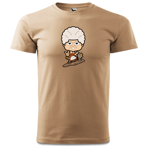Die Oid Sinzerin Bergsteiger T Shirt Herren Sand Hofmuehle Front