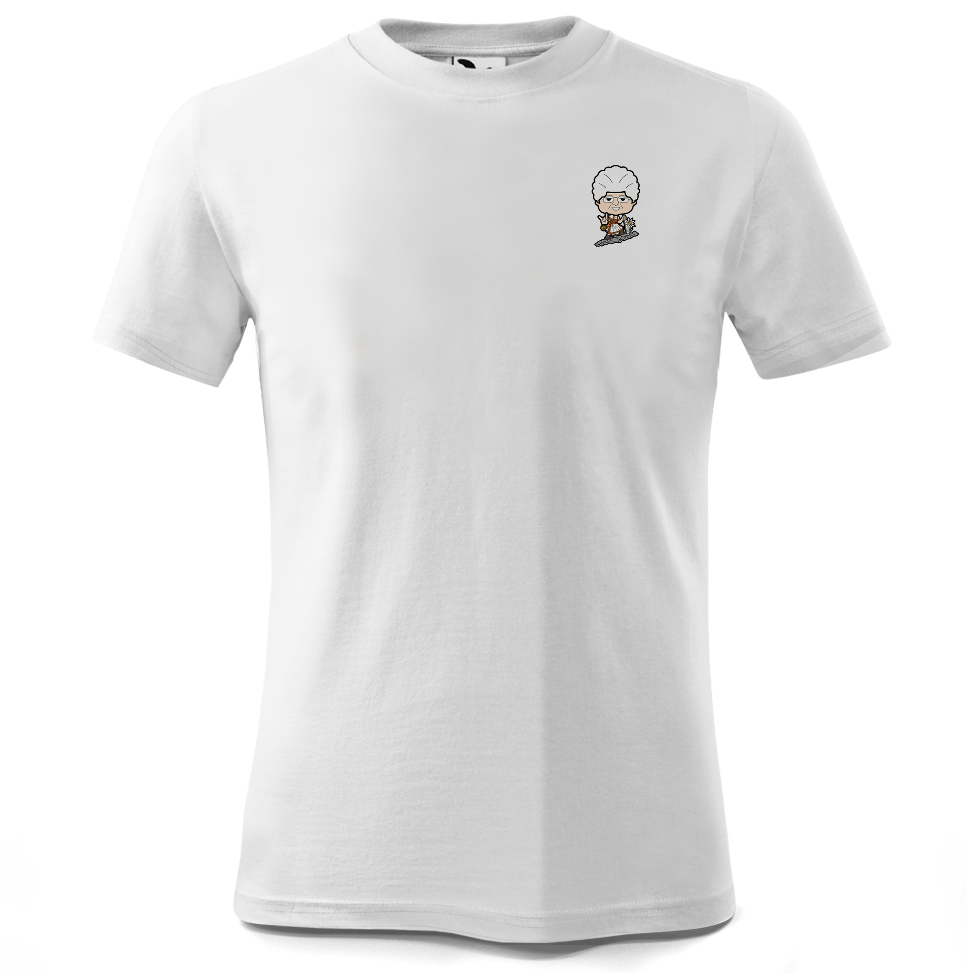 Die Oid Sinzerin Bergsteiger T Shirt Kinder Weiss Wendlerweg Front