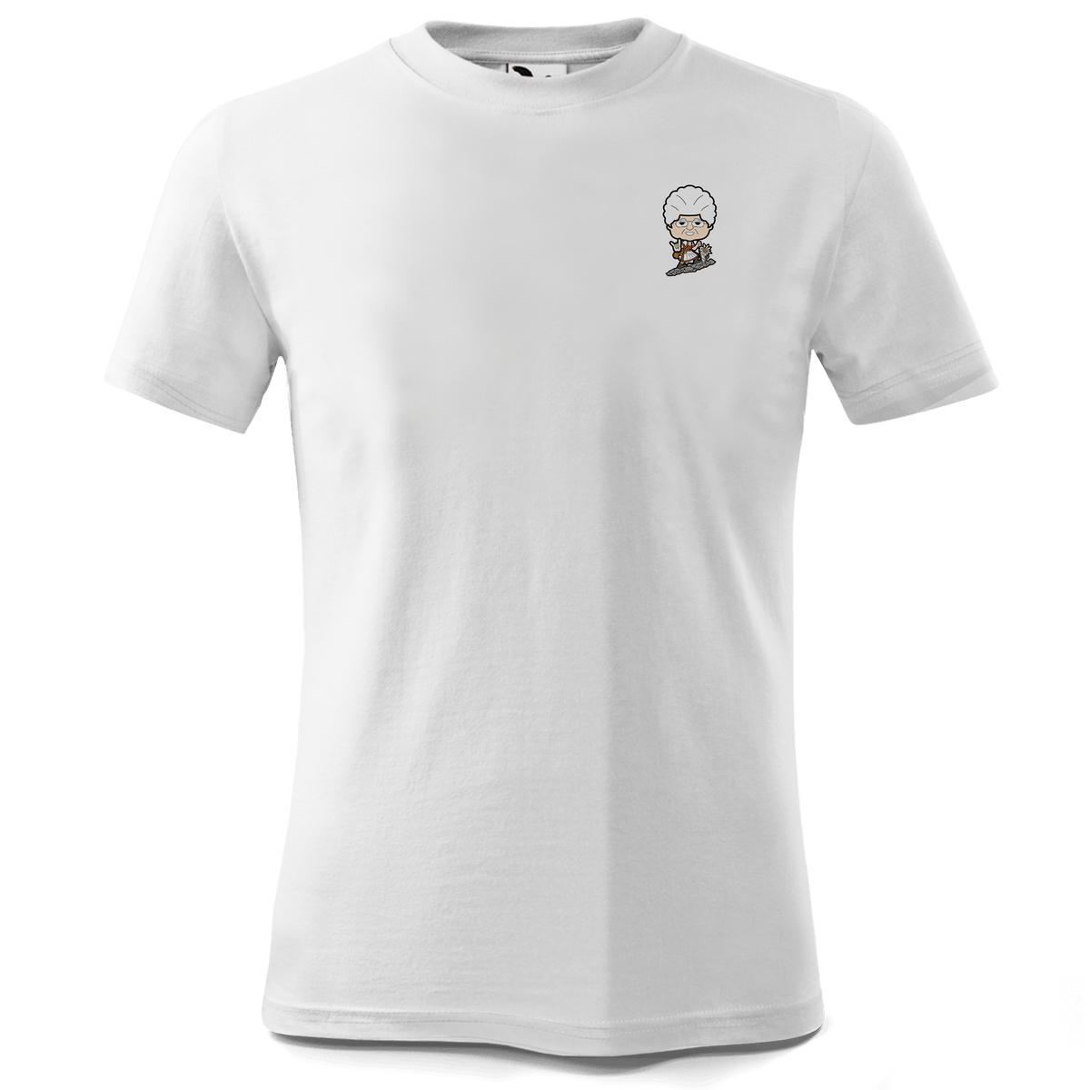 Die Oid Sinzerin Bergsteiger T Shirt Kinder Weiss Wendlerweg Front