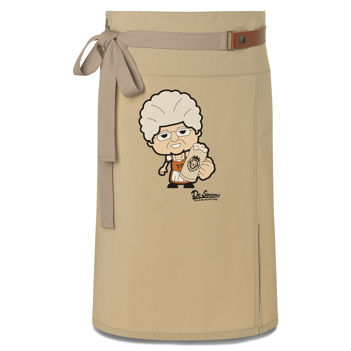 Die Oid Sinzerin Bier Schuerze Vorbinder Sand Nendlberg Front