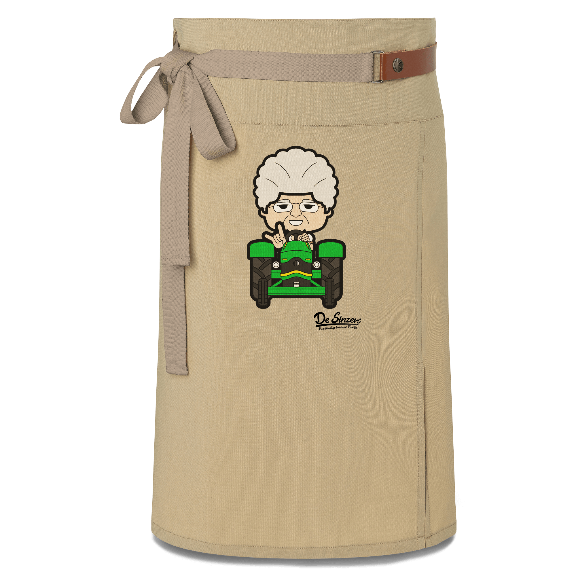 Die Oid Sinzerin Bulldog Schuerze Vorbinder Sand Nendlberg Front
