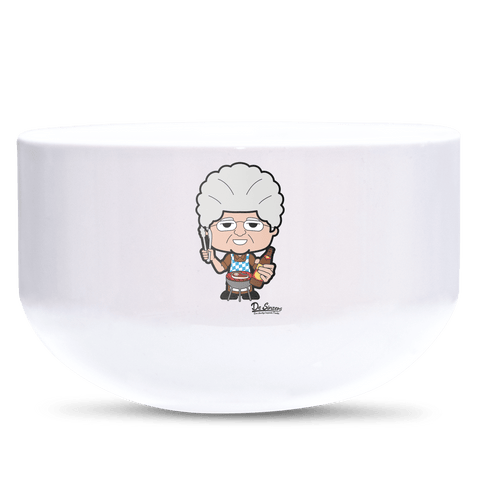 Die Oid Sinzerin Griller Keramik Mueslischale Weiss 600ml Staffelberg Front