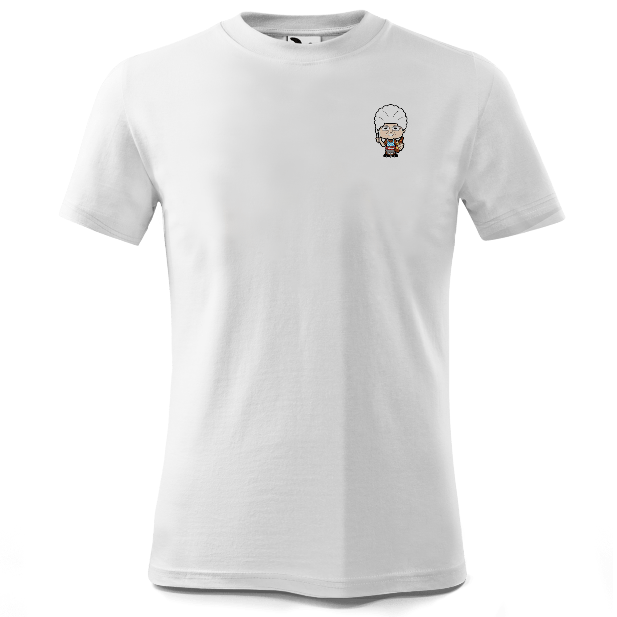 Die Oid Sinzerin Griller T Shirt Kinder Weiss Wendlerweg Front
