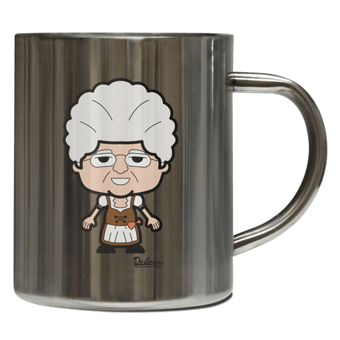 Die Oid Sinzerin Grundfiguren Edelstahl Kaffeetasse 400ml Grosser Arber Front