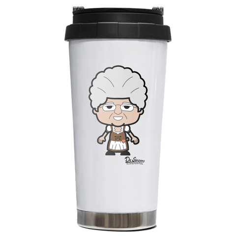 Die Oid Sinzerin Grundfiguren Edelstahl Trinkbecher To Go 470ml Weiss Wildbarren Front