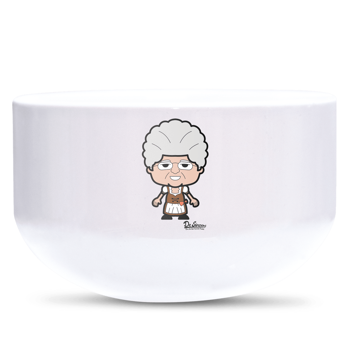 Die Oid Sinzerin Grundfiguren Keramik Mueslischale Weiss 600ml Staffelberg Front