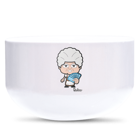 Die Oid Sinzerin Schafkopfen Keramik Mueslischale Weiss 600ml Staffelberg Front