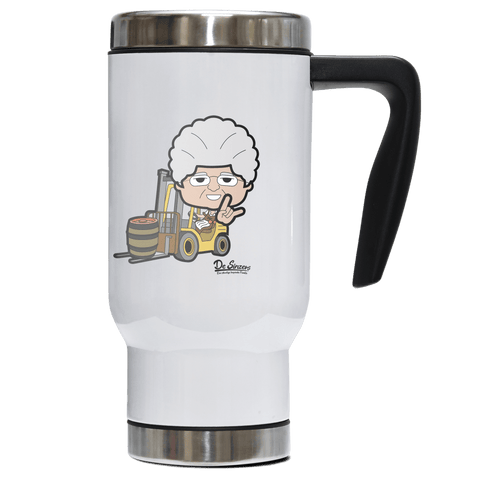 Die Oid Sinzerin Staplerfahrer Edelstahl Thermobecher To Go 500ml Weiss Kindlwand Front