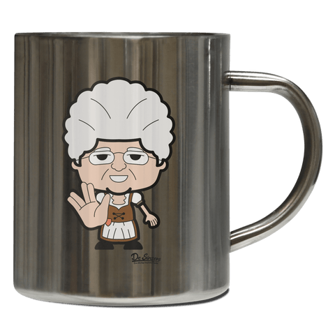 Die Oid Sinzerin Star Trek Fingers Edelstahl Kaffeetasse 400ml Grosser Arber Front