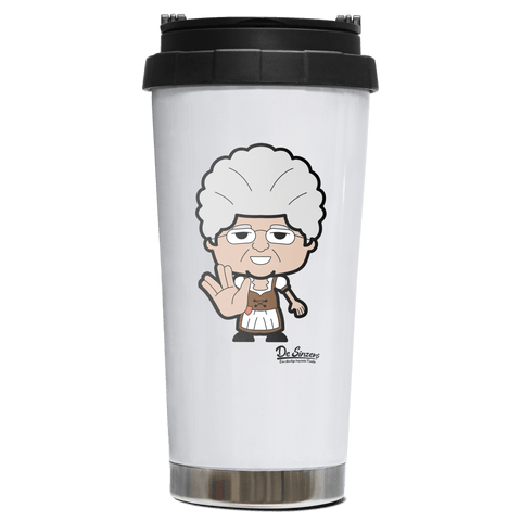 Die Oid Sinzerin Star Trek Fingers Edelstahl Trinkbecher To Go 470ml Weiss Wildbarren Front