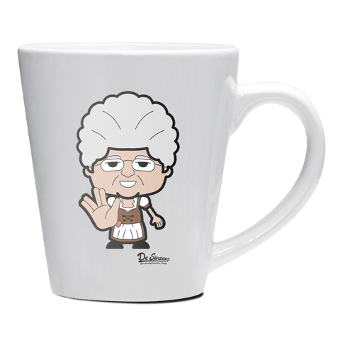 Die Oid Sinzerin Star Trek Fingers Keramik Kaffeetasse 200ml Weiss Herzogstand Front