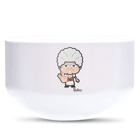 Die Oid Sinzerin Star Trek Fingers Keramik Mueslischale Weiss 600ml Staffelberg Front