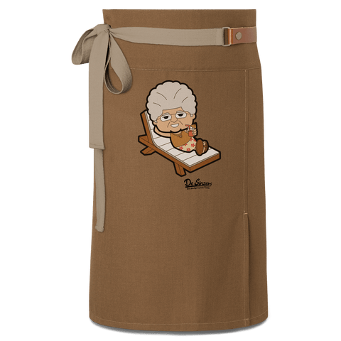Die Oid Sinzerin Summer Edition Schuerze Vorbinder Braun Haidham Front