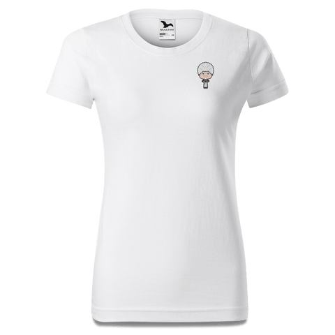 Die Oid Sinzerin Trachtenverein T Shirt Damen Weiss Kragling Front