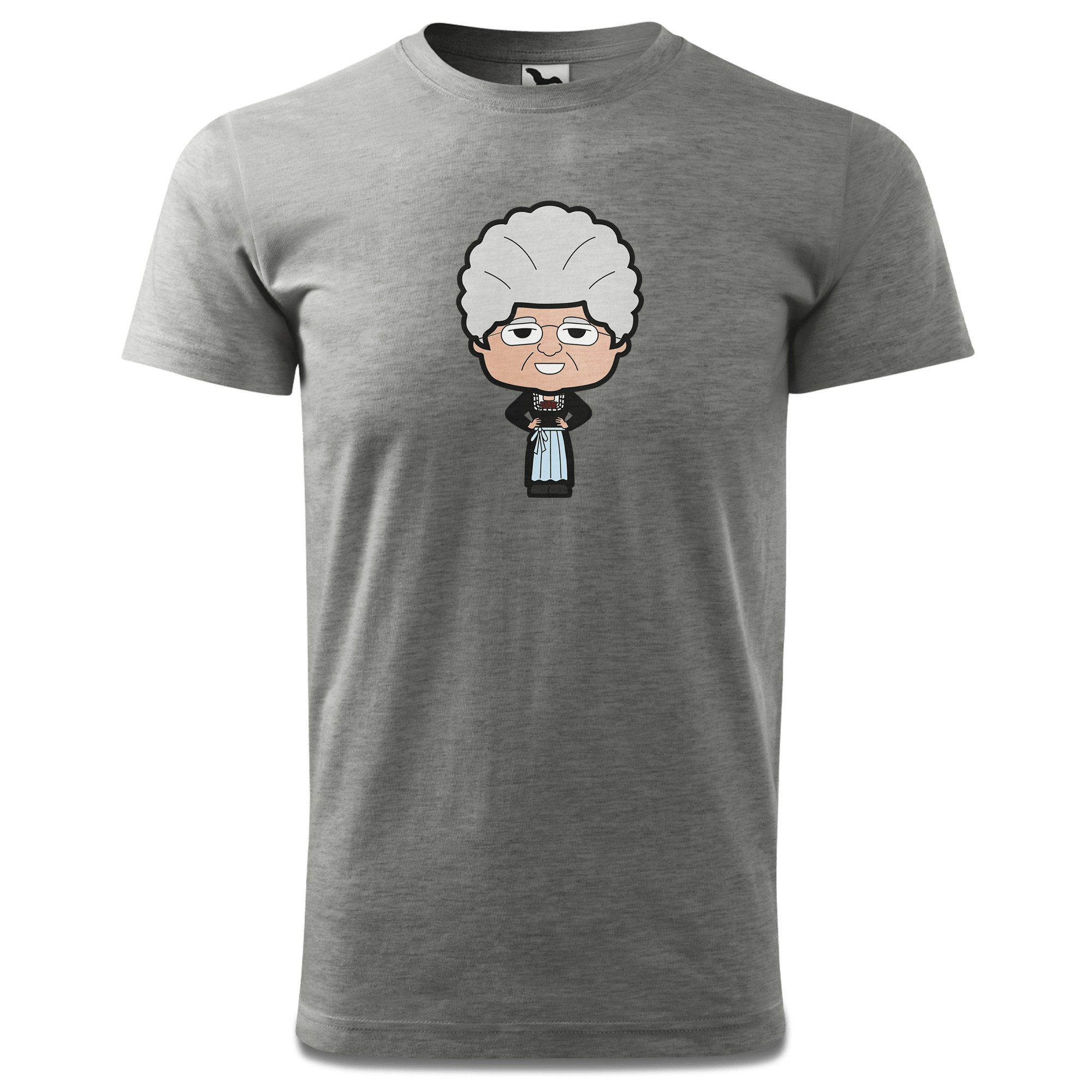 Die Oid Sinzerin Trachtenverein T Shirt Herren Grau Meliert Hofau Front