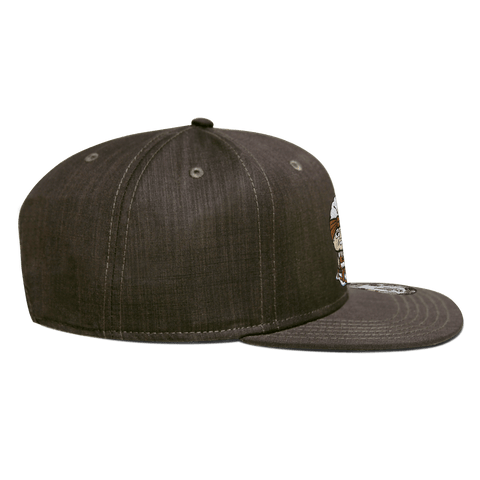 Die Oid Sinzerin Winter Edition Cap Erwachsene Braun Meliert Baierbach Side B