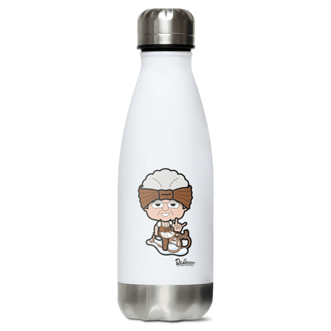 Die Oid Sinzerin Winter Edition Edelstahl Thermoflasche 350ml Weiss Silber Kreuzspitze Front