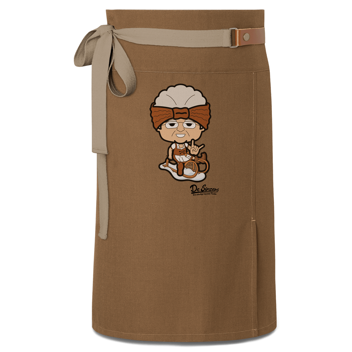 Die Oid Sinzerin Winter Edition Schuerze Vorbinder Braun Haidham Front