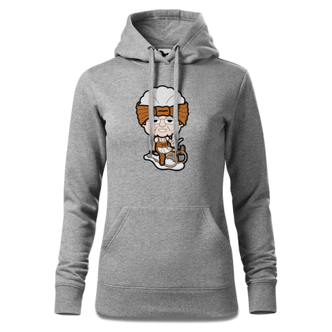 Die Oid Sinzerin Winter Edition Sweatshirt Hoody Damen Grau Meliert Kieling Front