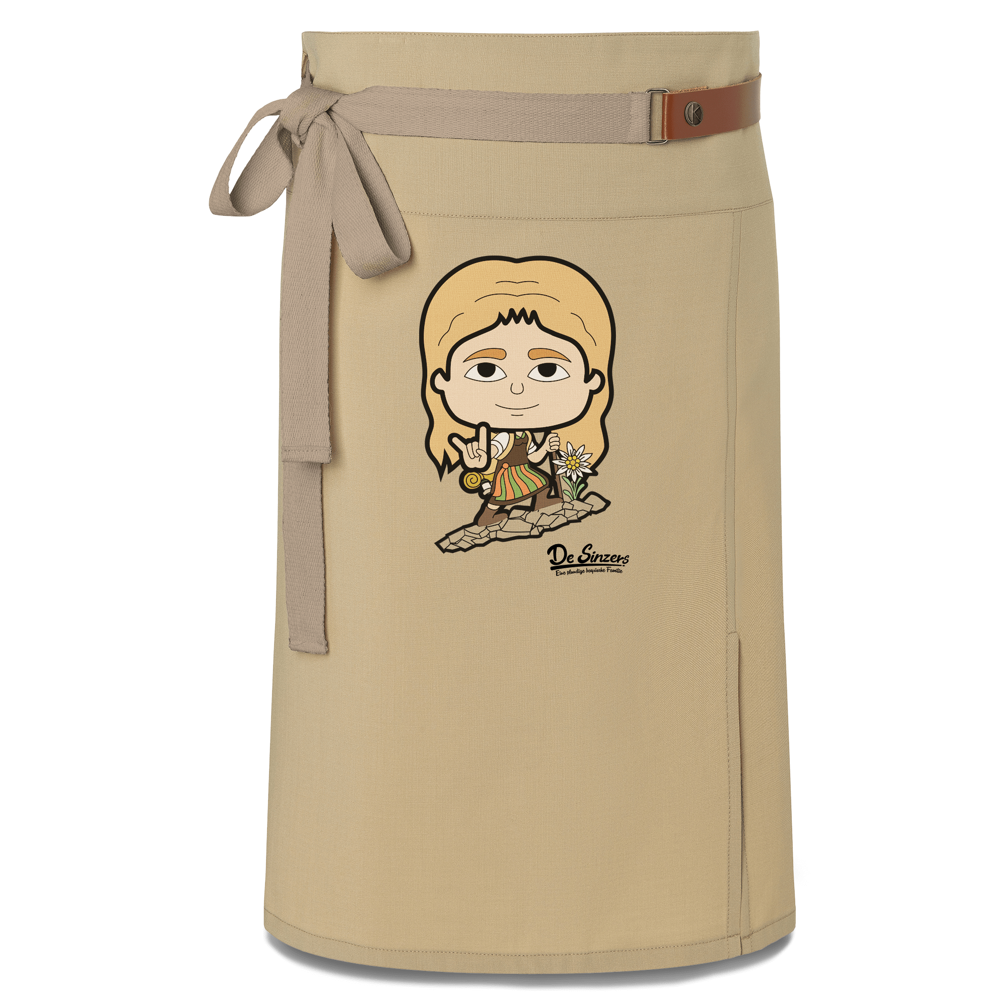 Die Sinzerin Bergsteiger Schuerze Vorbinder Sand Nendlberg Front