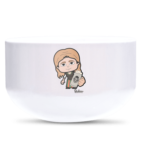 Die Sinzerin Bier Keramik Mueslischale Weiss 600ml Staffelberg Front