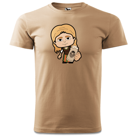 Die Sinzerin Bier T Shirt Herren Sand Hofmuehle Front
