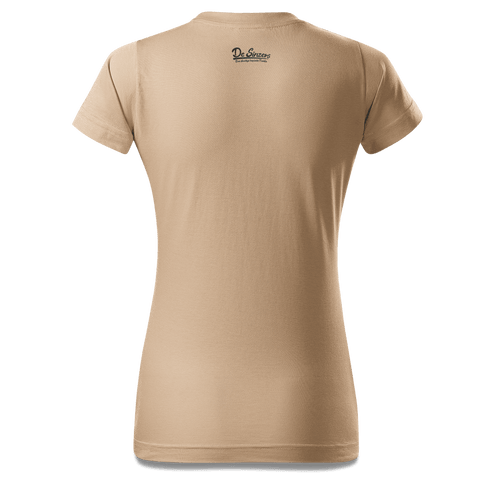 Die Sinzerin Goasslschnoizer T Shirt Damen Sand Entleiten Back