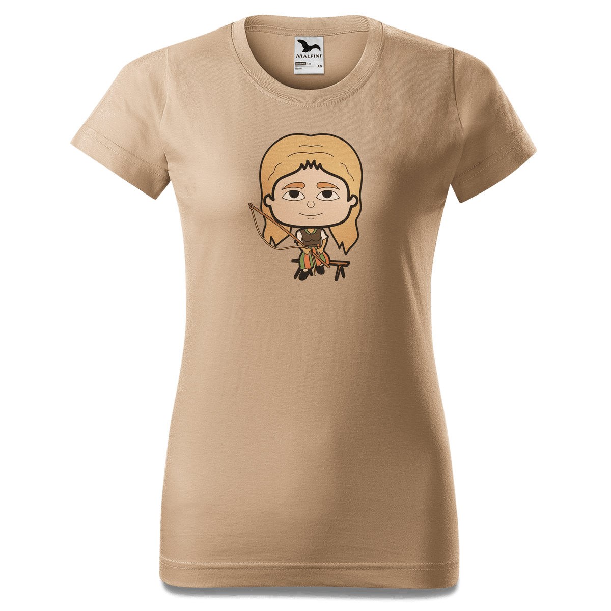 Die Sinzerin Goasslschnoizer T Shirt Damen Sand Entleiten Front