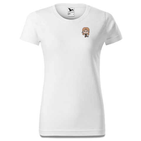 Die Sinzerin Goasslschnoizer T Shirt Damen Weiss Kragling Front