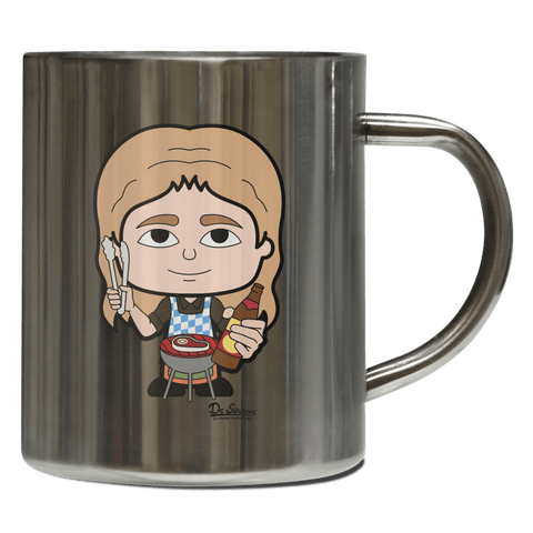 Die Sinzerin Griller Edelstahl Kaffeetasse 400ml Grosser Arber Front