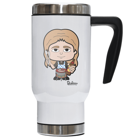 Die Sinzerin Griller Edelstahl Thermobecher To Go 500ml Weiss Kindlwand Front