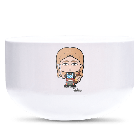 Die Sinzerin Griller Keramik Mueslischale Weiss 600ml Staffelberg Front