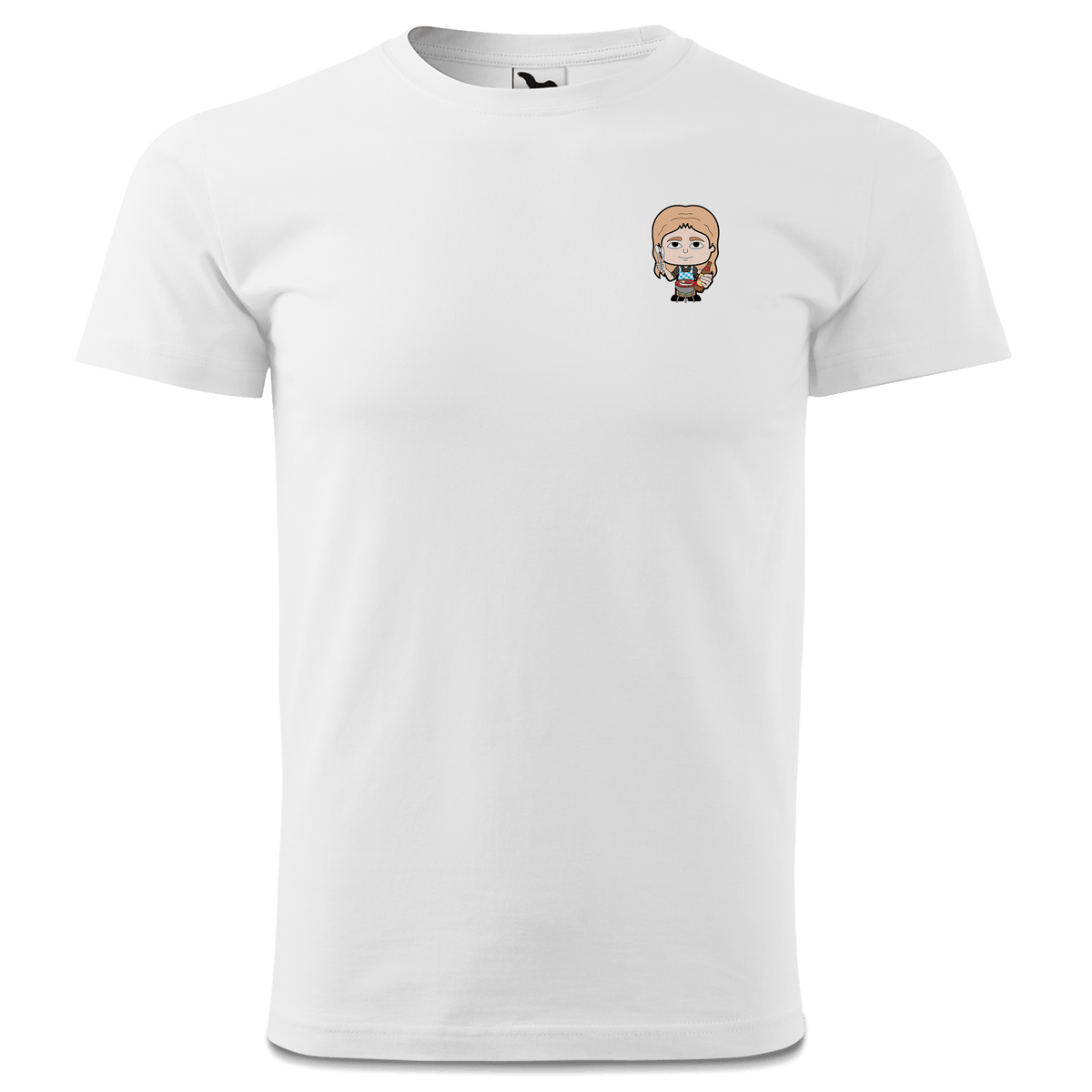 Die Sinzerin Griller T Shirt Herren Weiss Landlmuehle Front